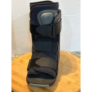 Breg Integrity Air Walker Boot Medium Black Pneumatic Orthopedic Cam Walker